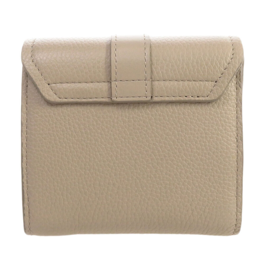 Chloe Leather Motif Bifold Wallet Cadena